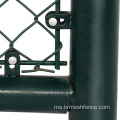 3mm galvanized zink coated chain link pagar panel